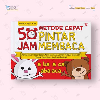 Buku Anak : Metode Cepat 50 Jam Pintar Membaca - Wahyumedia
