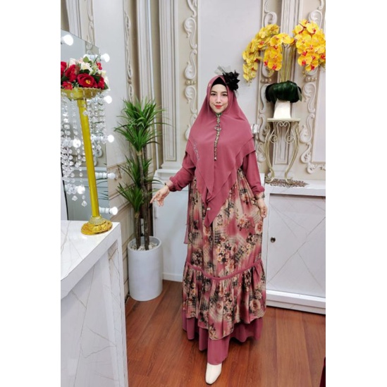 MAUDY SERIES ORI BY SYAFEERA SYARI GAMIS PREMIUM / GAMIS SYARI-4