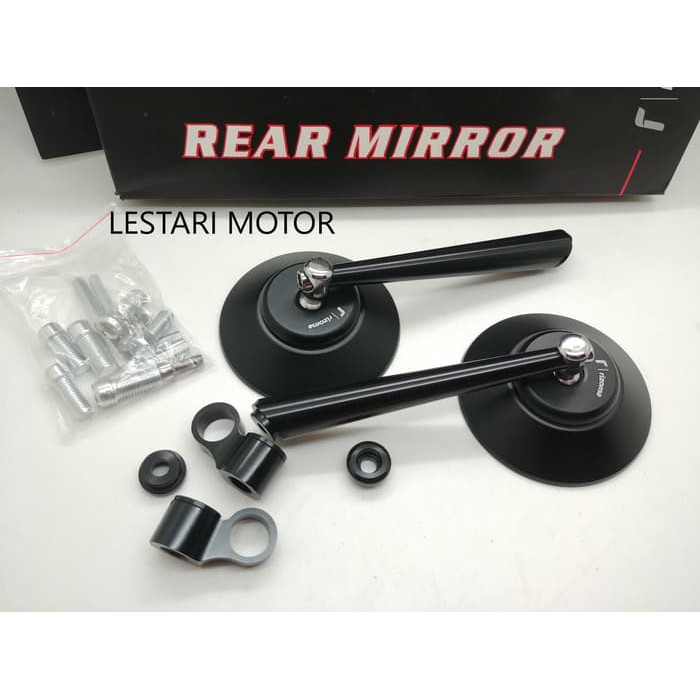 Spion Rizoma Classic W175 Vespa Bulat CNC Aluminium