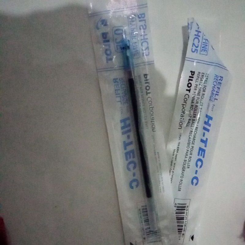 

refil pulpen hitec-c biru 0.25