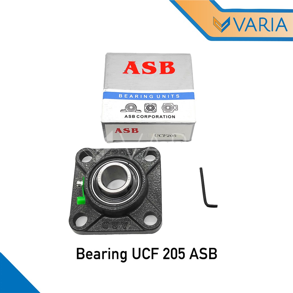 Bearing / Laher Pillow Block Duduk UCF 205 As 25 mm ASB