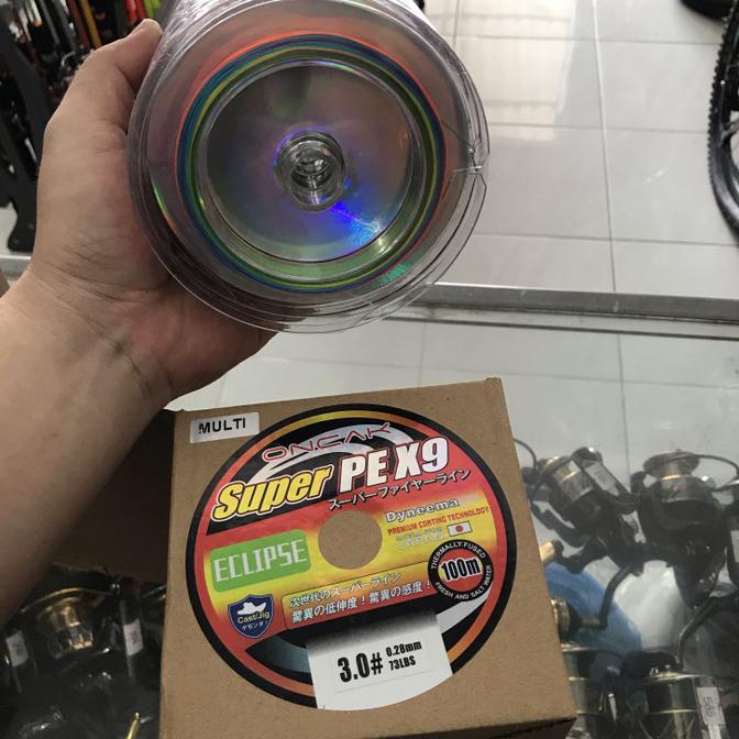 Senar PE Oncak Eclipse X9 100 Meter Conecting Nyambung