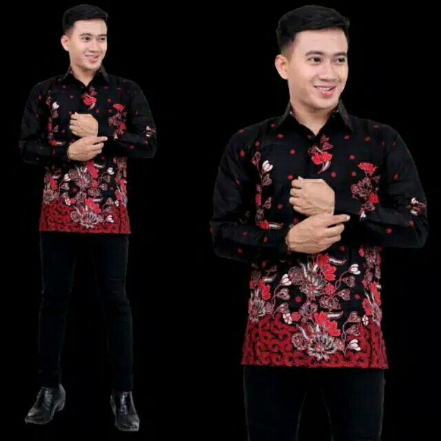Promo Asli Risna Batik Jumbo Hrb093 Hem Batik Pria Pendek Premium M L Xl Xxxl 3l 4l 5l Pria Batik...