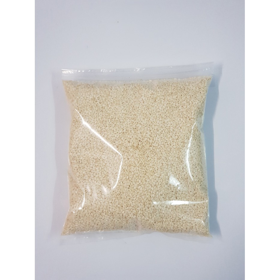 

Wijen Putih Belum Sangrai 250gr Repack White Sesame Seed WJM90