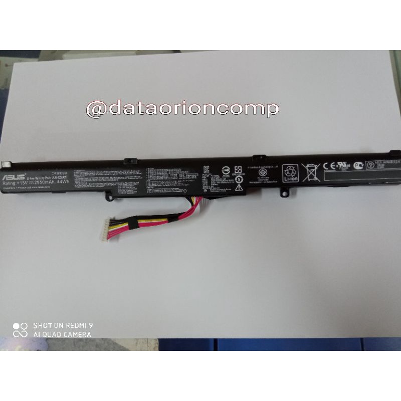 Baterai Battery Tanam Laptop Asus X550E X550Z X550ZE X550DP X550D X450J X450JF A450J A41-X550E