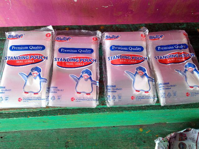 Plastik Klip Kemasan Berdiri Ukuran 12x20