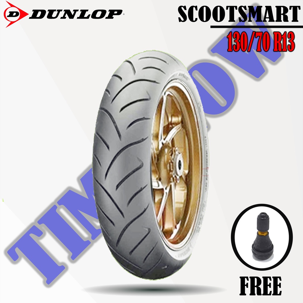 Ban Belakang Motor YAMAHA NMAX // DUNLOP SCOOTSMART 130/70 Ring 13 Tubeless