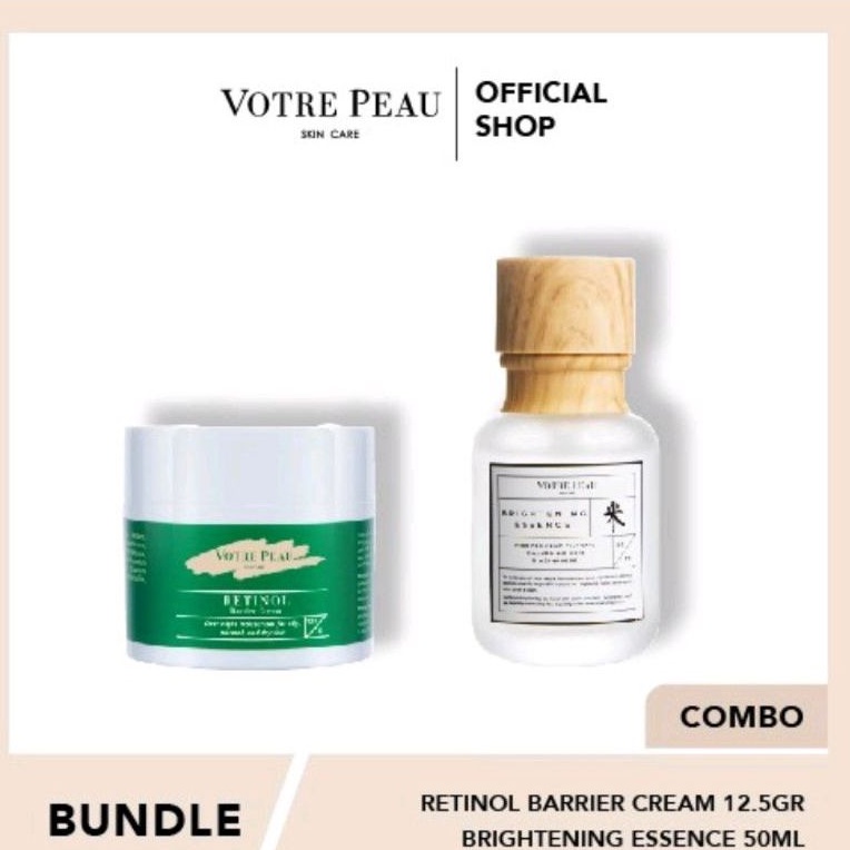 Votre Peau Bundle - Retinol Cream with Brightening Essence