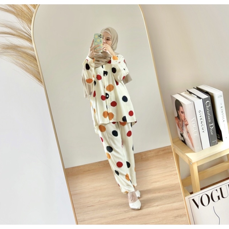 Yobebee - Setelan Wanita Rayon / Oneset Rayon / Setcel Rayon / Setelan Motif Rayon