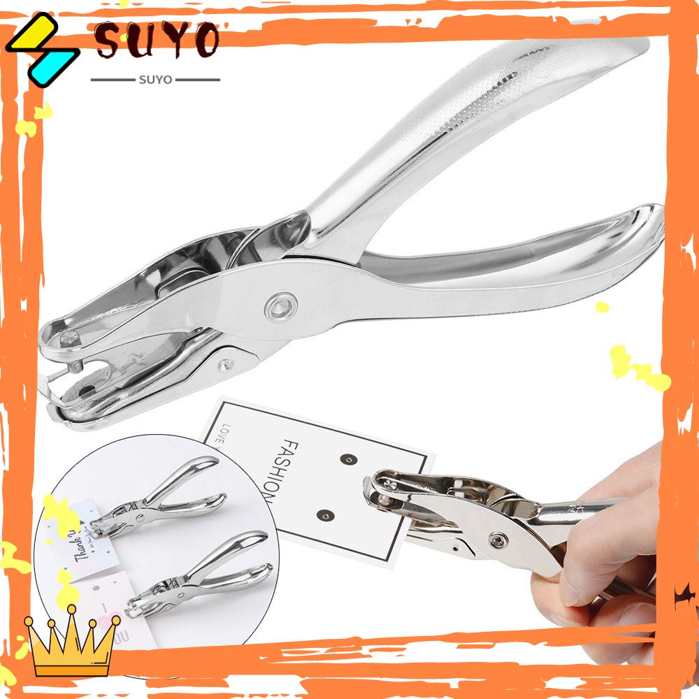 Suyo Alat Pembuat Lubang 3 / 6mm Untuk Scrapbook / Kalung / Anting / Kartu / Craft