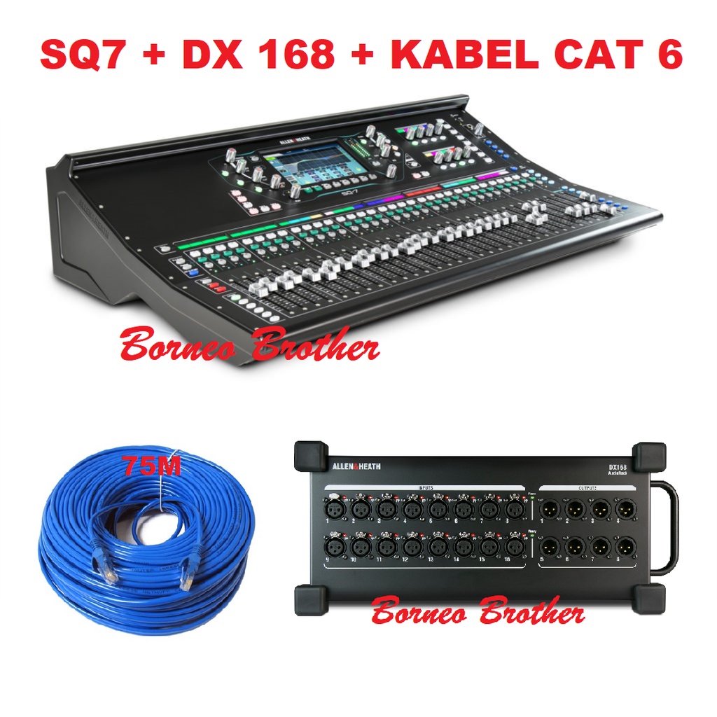 Paket Mixer Allen&Heath SQ-7 SQ7 Original Allen Heath SQ 7 Paket DX168