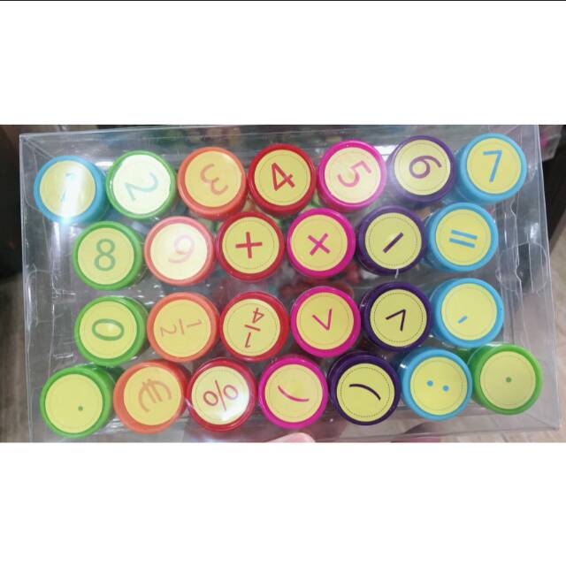 

Stampel number isi 26pcs