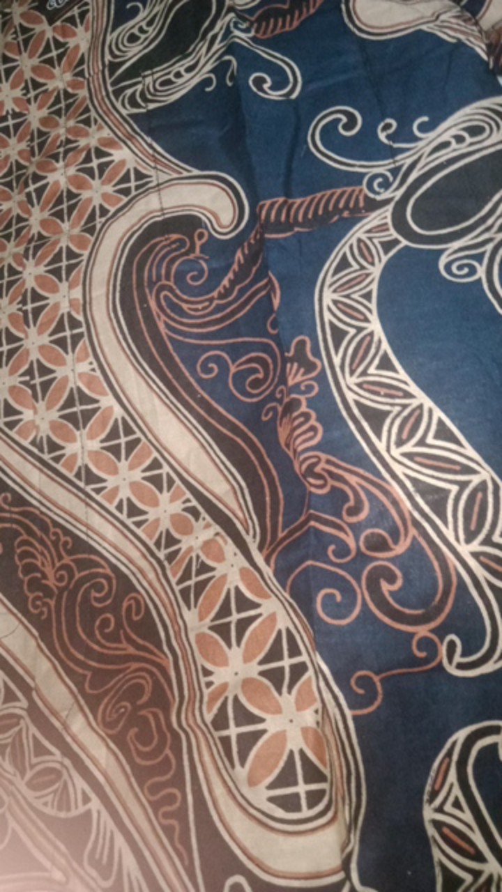 Kemeja Batik Kekinian Pakaian Pria Lengan Panjang Size M L Xl Xxl