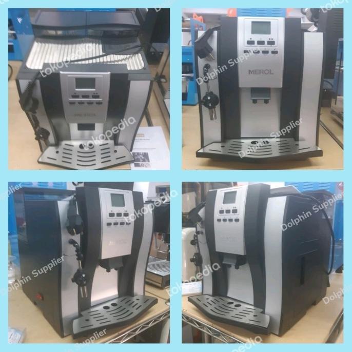 Automatic Espresso Machine Merol Me709 Mesin Kopi Otomatis Merol Me709 Yoshuashop