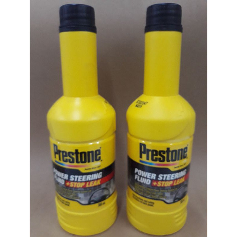 OLI/MINYAK POWER STEERING PRESTONE + STOP BOCOR - POWER STEERING FLUID + STOP LEAK PRESTONE 300ml
