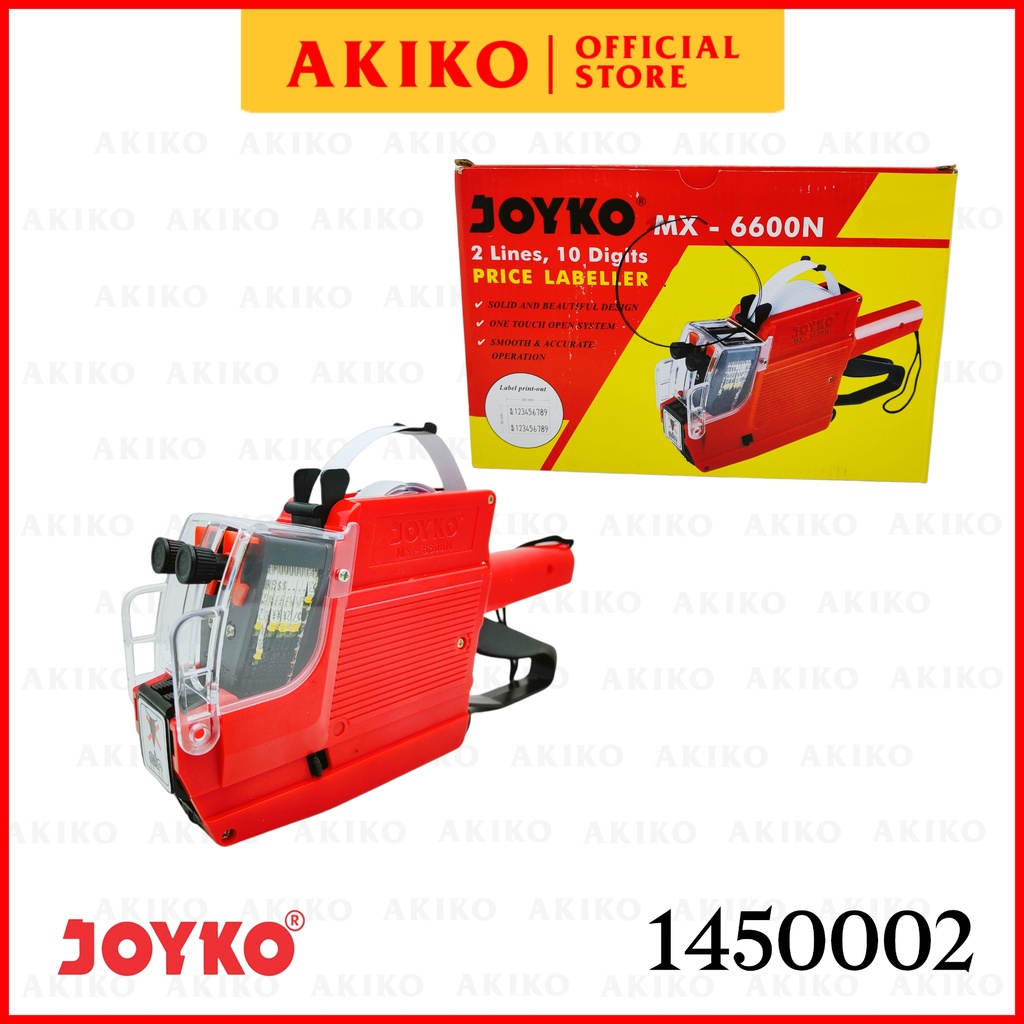 

Mesin Harga Joyko MX-6600N Angka