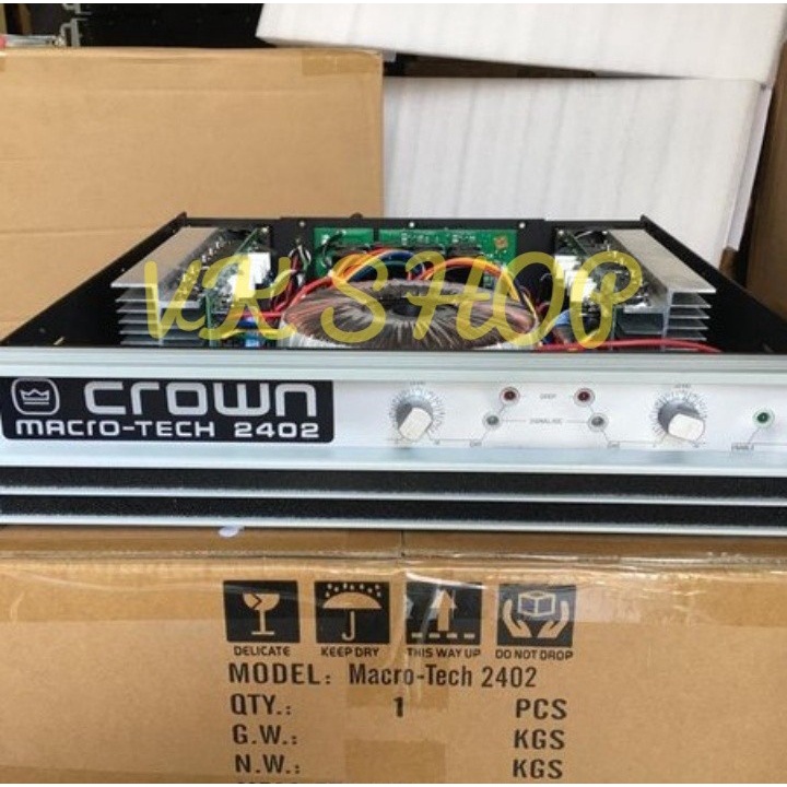 Power Ampifier Crown MACRO TECH 2402/ MACROTECH 2402