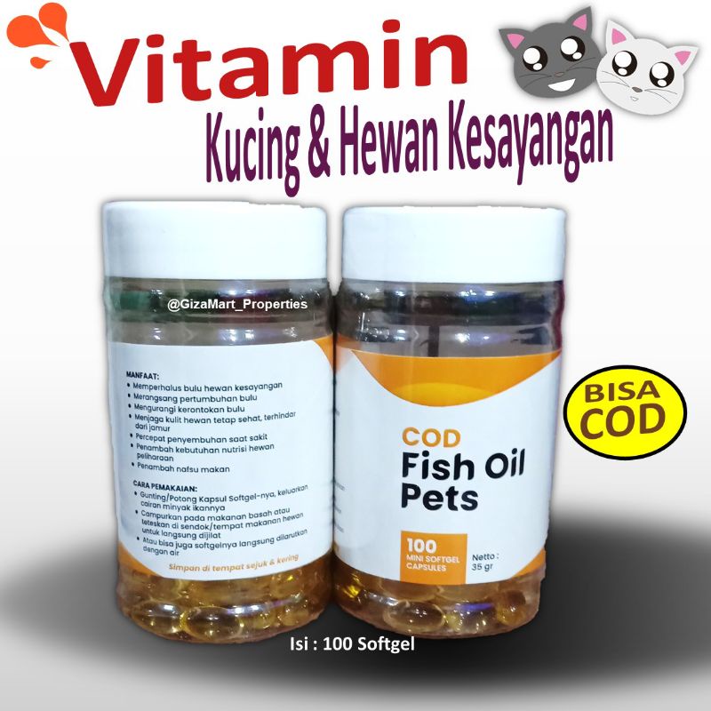 Paket Vitamin Kucing BULU GEMBUL untuk Nafsu Makan Kucing Badan Gemuk Bulu Lebat Gembul dan Cegah Rontok