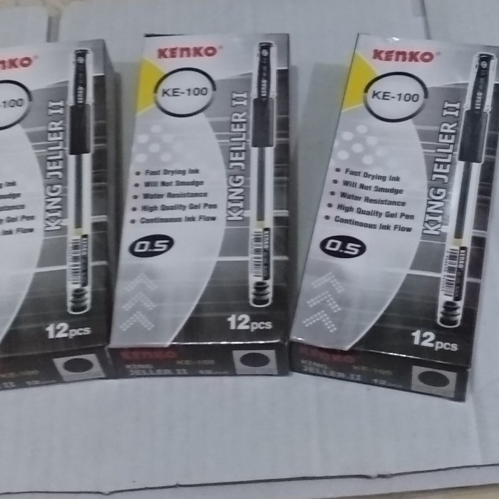 

Hari Ini Pulpen Gel Kenko King Jeller Ii Ke 100 Hemat