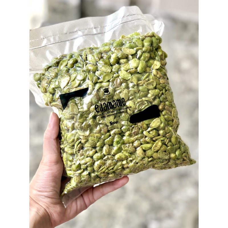 seaweed edamame kemasan 500gr dan 1kg