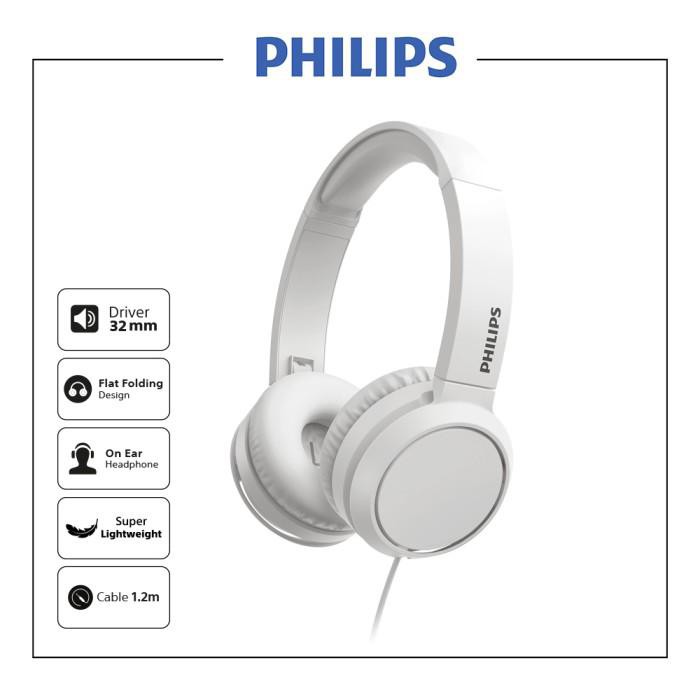 Philips Headphone On Ear with Mic TAH4105 - Garansi Resmi ANP 1 Tahun