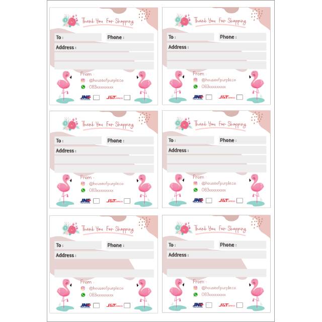 

Stiker Pengiriman Online shop