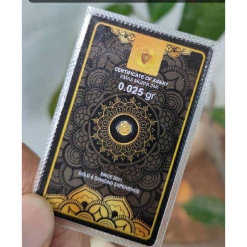 MINIGOLD 0,025 Gram / KADO EMAS
