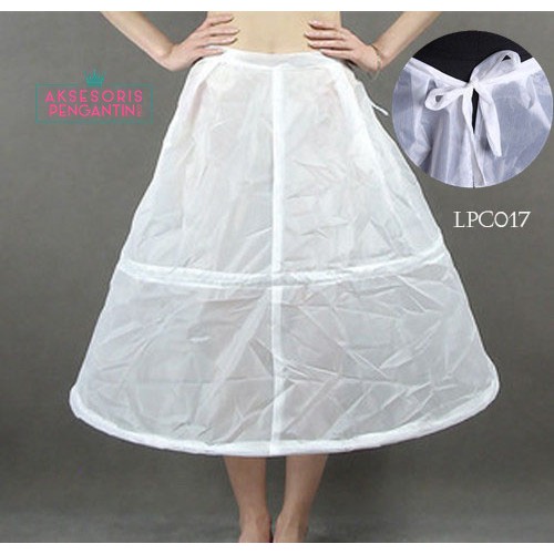 [PRODUK TERLARIS] PENGEMBANG GAUN ROK DALAMAN PETIKUT WEDDING PETTICOAT PREMIUM LPC017