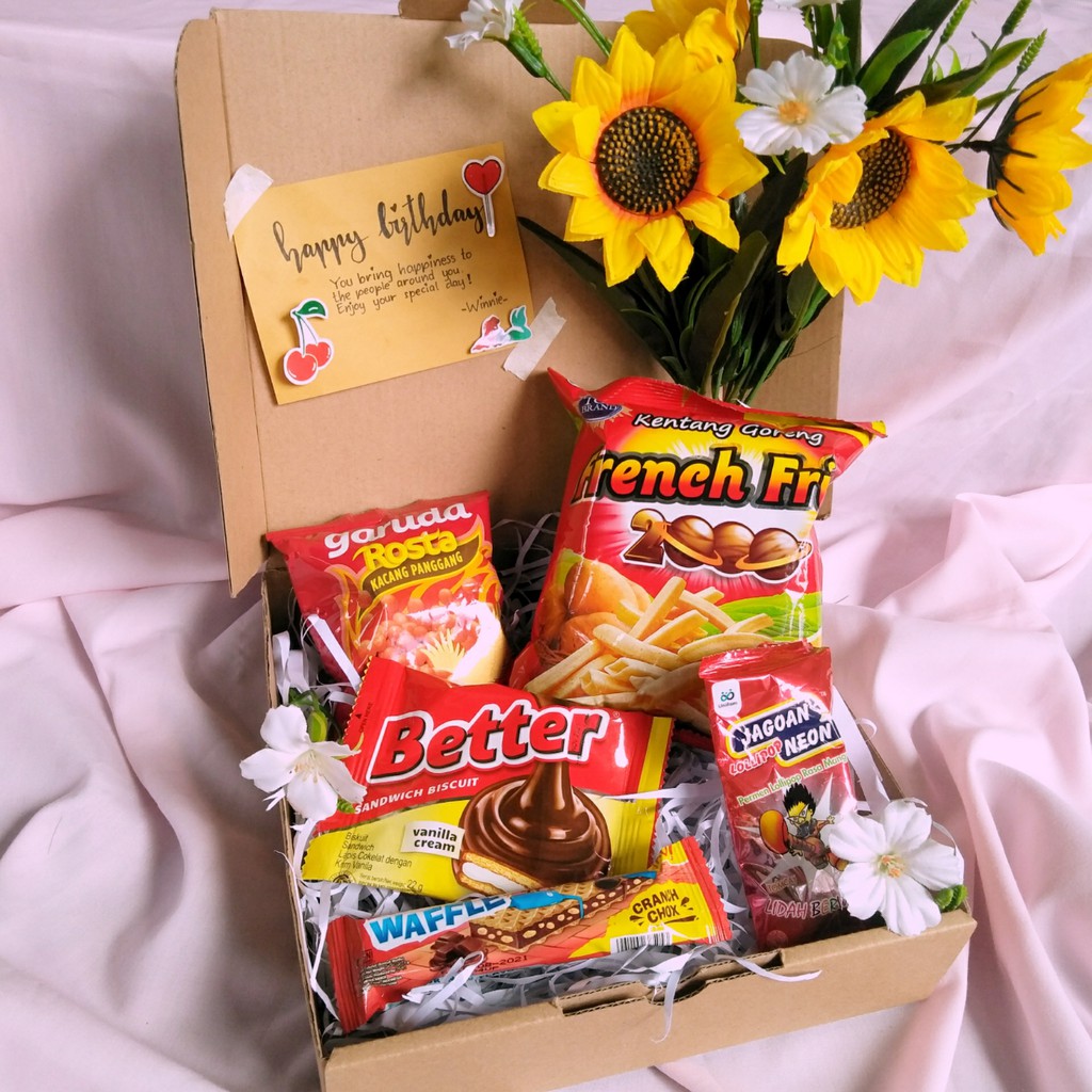 

SNACK BOX | Snack box | SNACKBOX | GIFT BOX | HAMPERS | GIFT BOX MURAH | (SNACK BOX PAKET BRONZE)