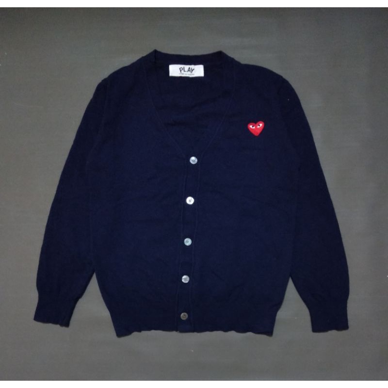 Play comme des garcons cardigan not issey miyake yohji yamamoto