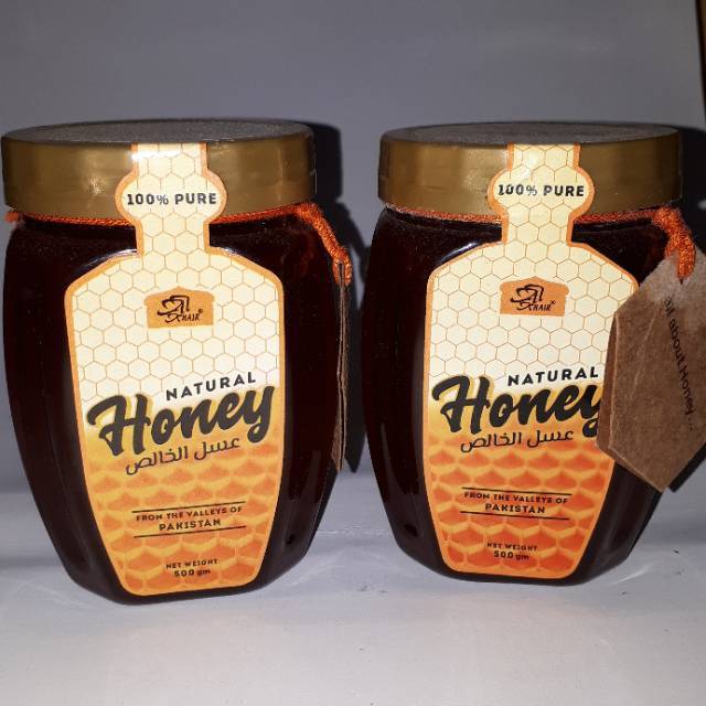 

Madu Natural Honey 500gr dari Pakistan 100% Pure / Madu Murni Pakistan 500gr