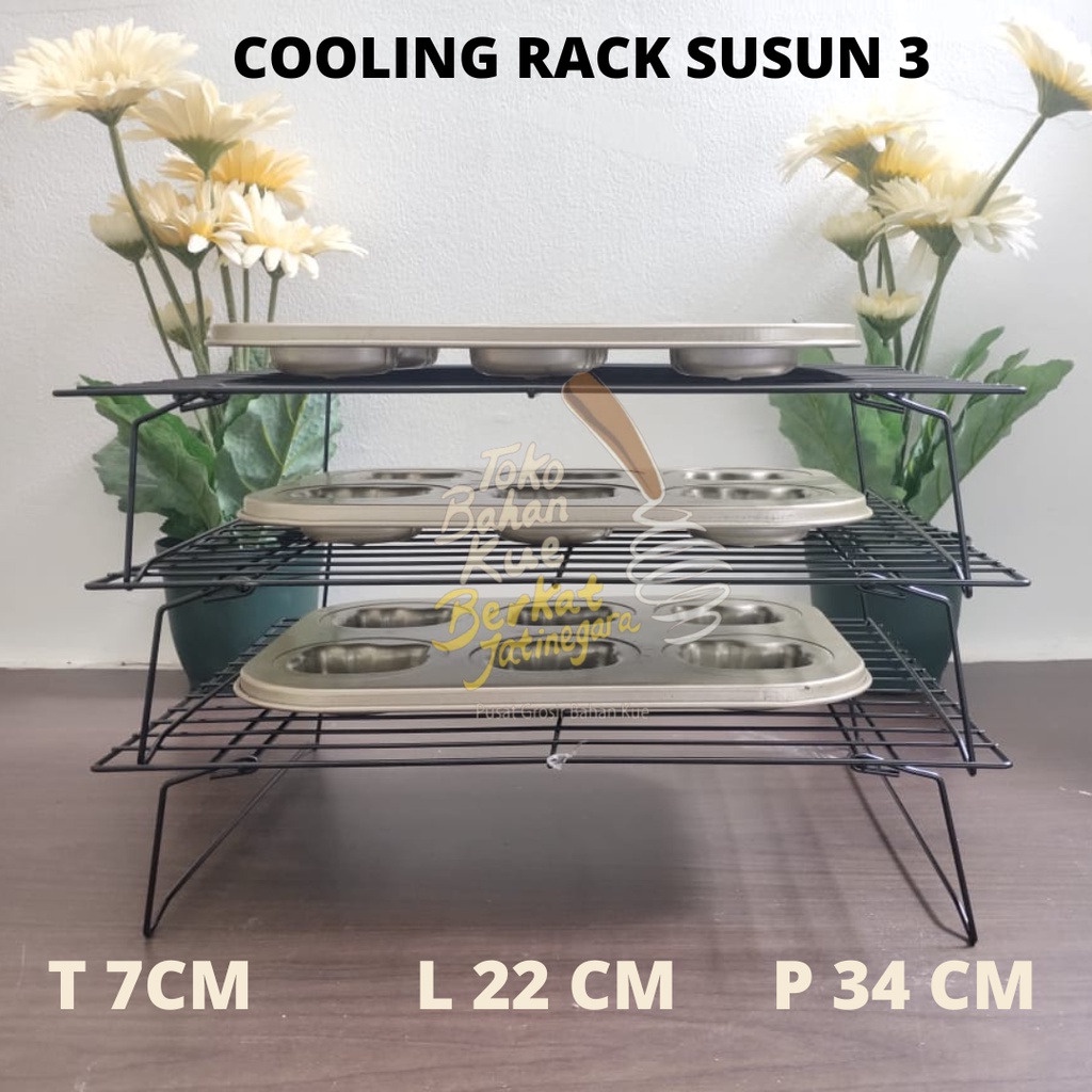 COOLING RACK 3 SUSUN / RAK PENDINGIN KUE