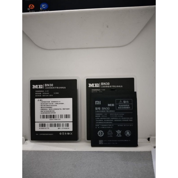 BATRE BAT BATERAI XIOMI ME BN 30 / REDMI 4A