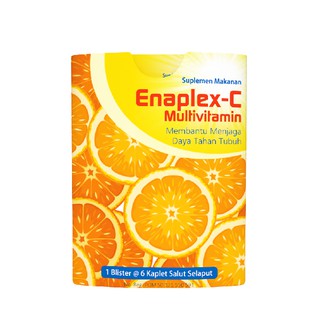 Jual Enaplex-C Isi 2 Blister (12 Tablet) / Vitamin C & B Kompleks ...