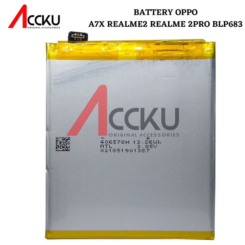 BATERAI OPPO BLP683 OPPO A7X BATTERY OPPO F9 REALME 2 BATERAI REALME2 PRO ORIGINAL