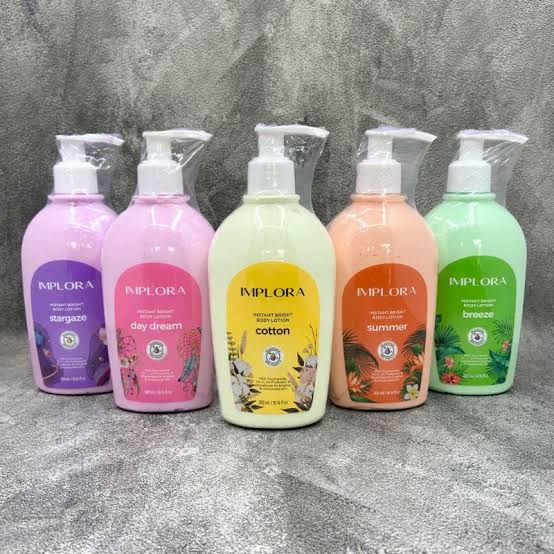 ￼IMPLORA BODY LOTION BRIGHT INSTANT - READY INSTANT BRIGHT LOTION 300ML