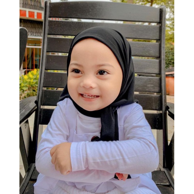 Hijab Anak Segitiga Instant 2-6thn / Jilbab nyaman murah adem kerudung kualitas PREMIUM