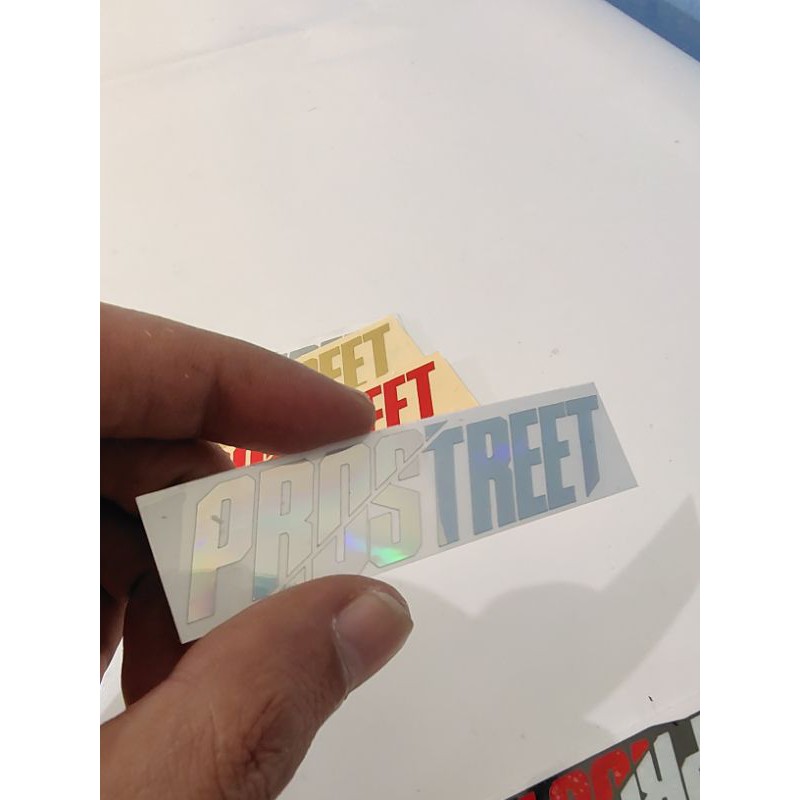 STICKER PROSTREET CUTING KECIL/MINI 7,5 CM