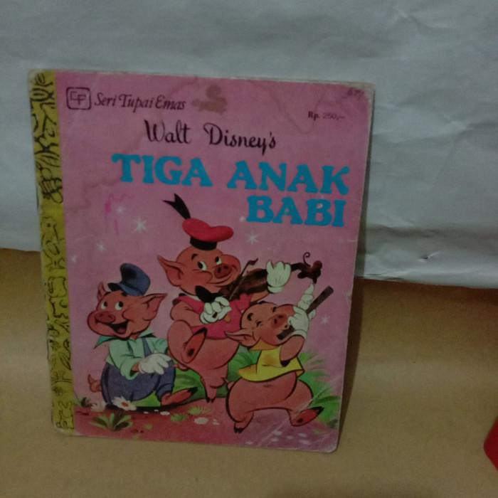 Jual Cergam anak - Tiga Anak Babi Murah