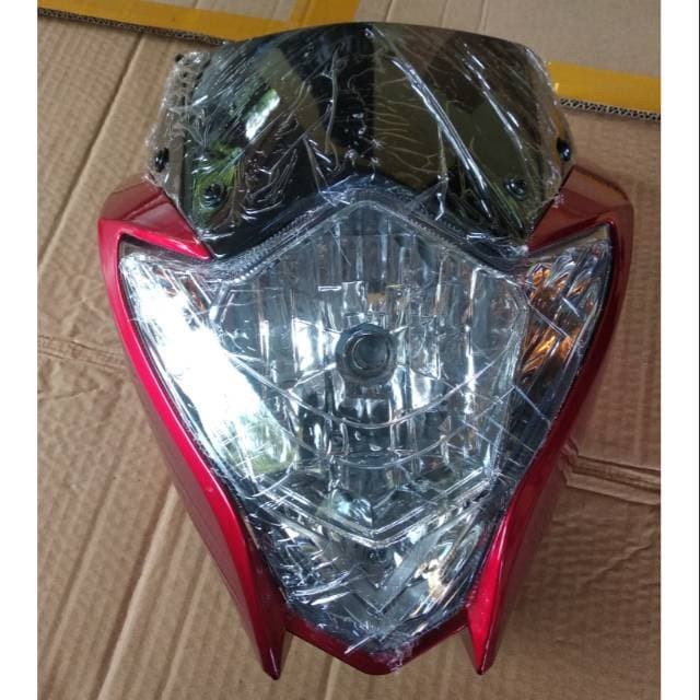 reflektor lampu depan Satria Fu facelift .