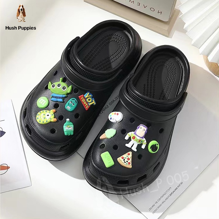 Komin Sandal Baim Wanita Slip On Sandal Wedges Anti Air Sandal Kodok Slip On Sendal Medis EVA Sandal Platform Terbaru