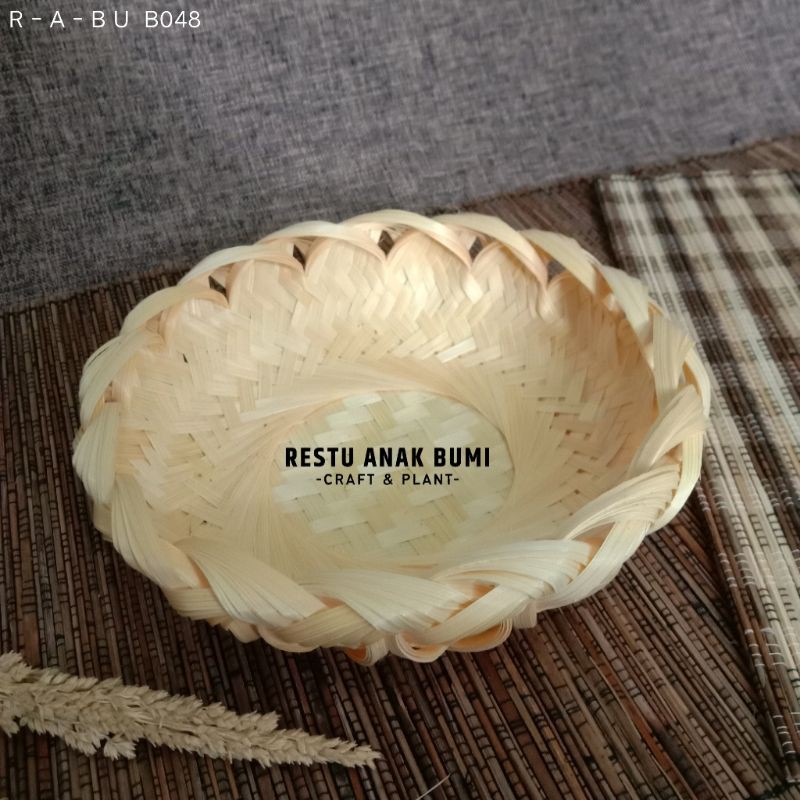 

Promo (B048) Mangkok Uwel 28cm|Souvenir|Hampers|Hadiah|Pesta|Dapur|Saji|Dapur|Kerajinan|Parcel | Piring Bambu | Anyaman Bambu