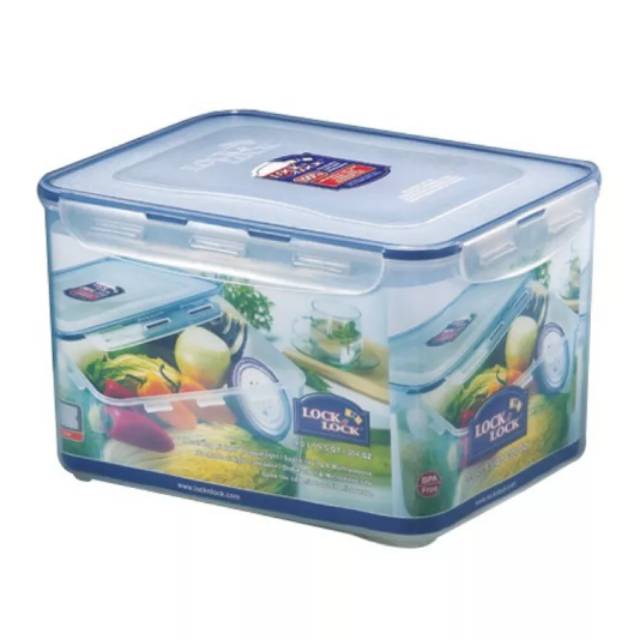 Lock n Lock Food Container HPL838 9L with Tray wadah makanan dengan peniris