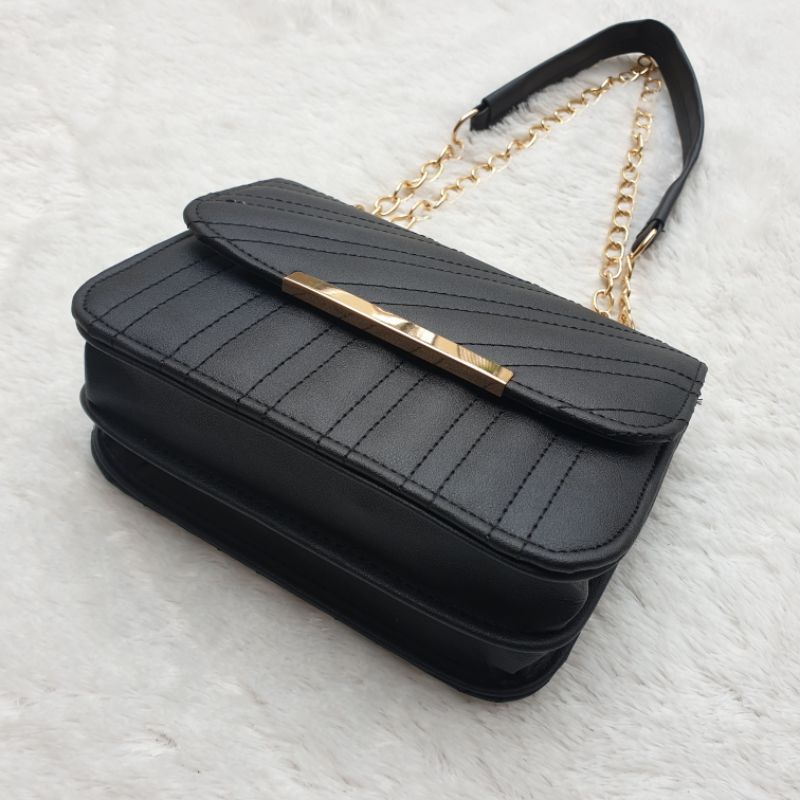 OFFICIAL (Free Dompet Wanita) Slingbag Wanita ENOLA Embose +Free Box Tas Selempang Cewek Perempuan