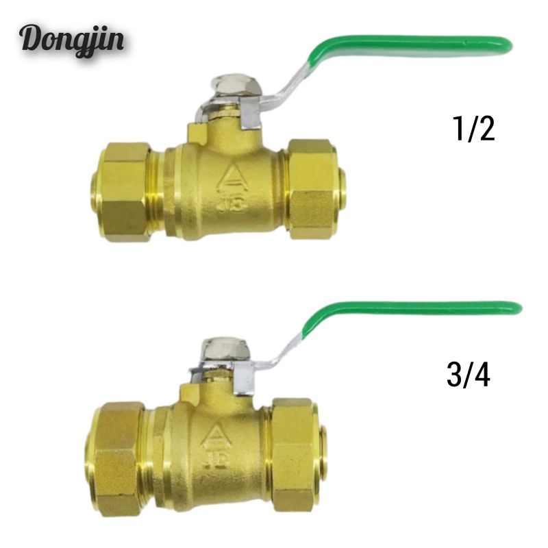 Stop Kran Kuningan / Ball Valve Kuningan / Stop Kran 1/2&quot;&amp; 3/4&quot;