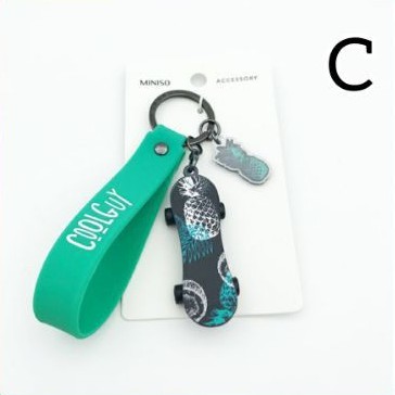 READY Miniso Yibo keychain pineapple