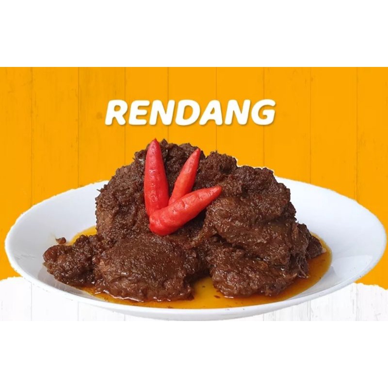 

randang cirikhas minang lezat dan nikmat