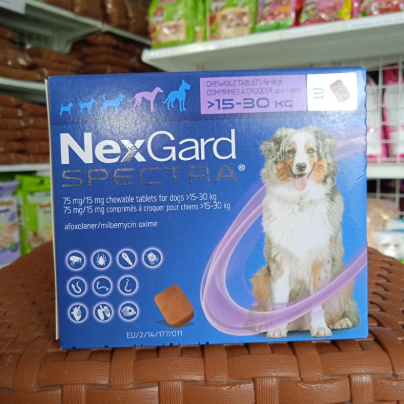 Obat Kutu Anjing NEXGARD size L (15-30 kg) ORIGINAL 1 BOX