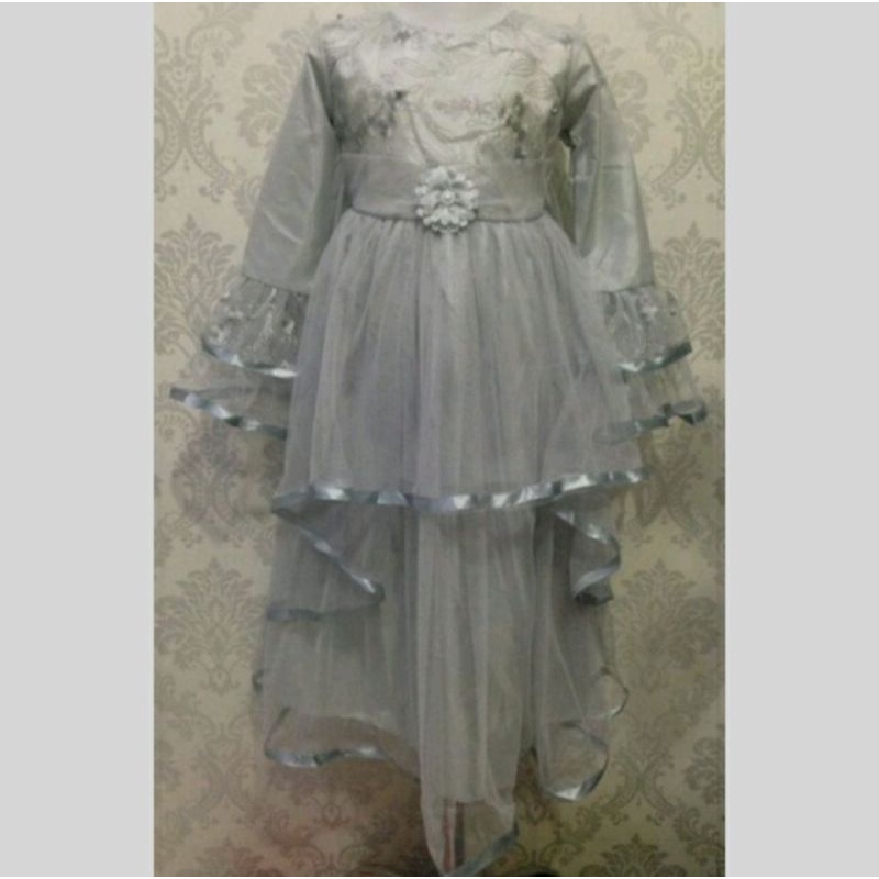 Gaun anak muslim / Baju pesta anak muslim / dress pesta anak / gaun pesta anak
