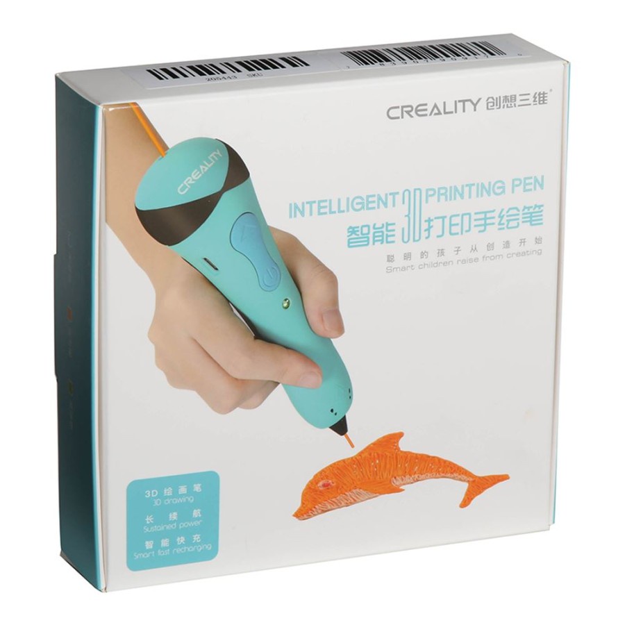 Creality Kids 3D Pen Low Temperature Child Safe Free 6 Roll Filament